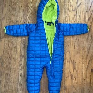Snozu Infant Blue Snowsuit- 9-12 Months
